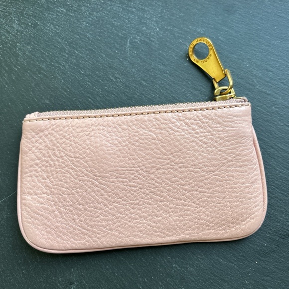 Marc By Marc Jacobs Blush Leather Pouch with Gold Detail - Picture 5 of 8